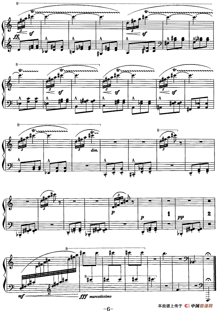 现代钢琴曲：18、圆舞曲（Op.6，No.14）