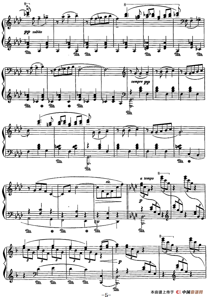 现代钢琴曲：10、浪漫圆舞曲