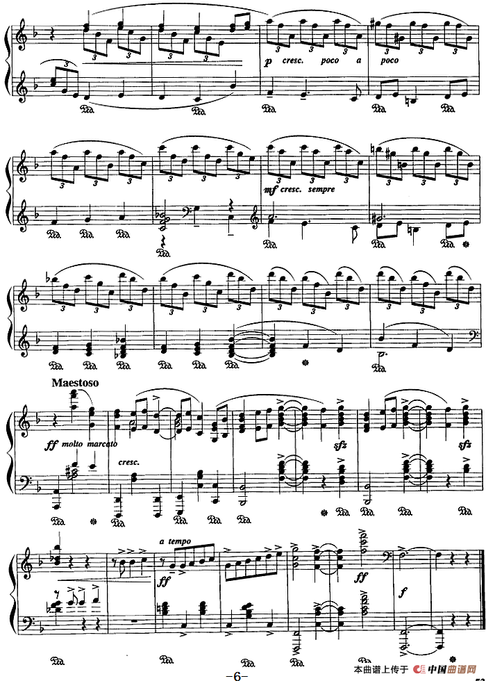 现代钢琴曲：10、浪漫圆舞曲