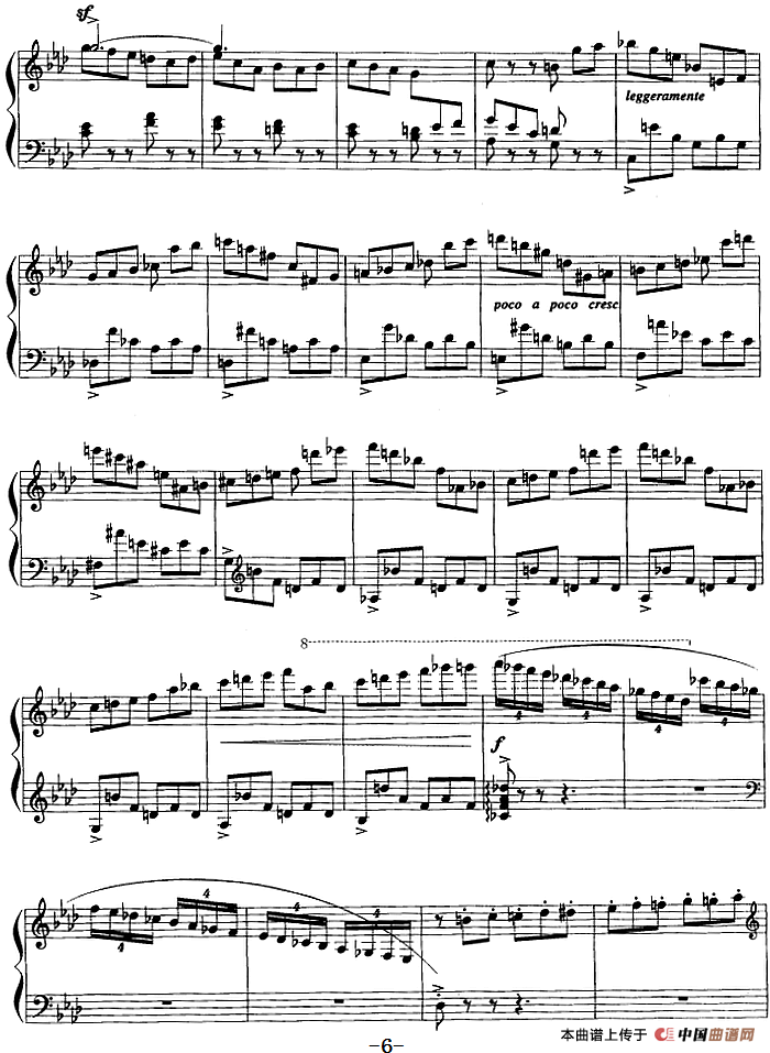 现代钢琴曲：7、即兴曲（Op.31，No.27）