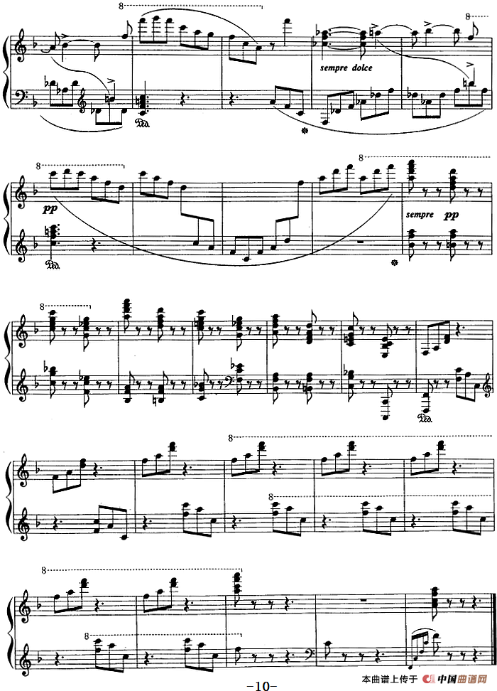 现代钢琴曲：7、即兴曲（Op.31，No.27）