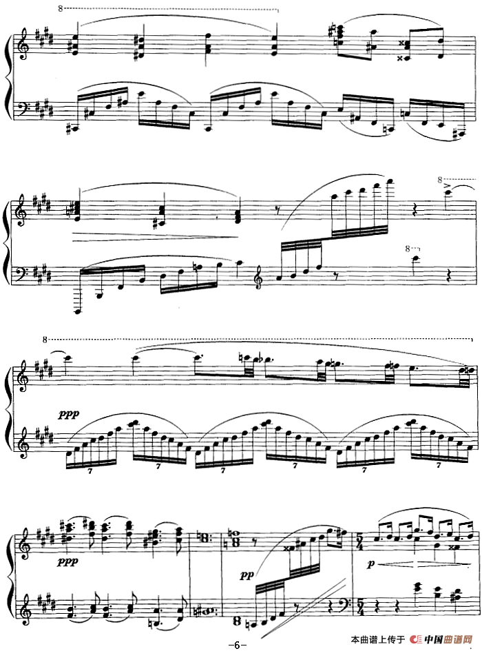 现代钢琴曲：3、白孔雀