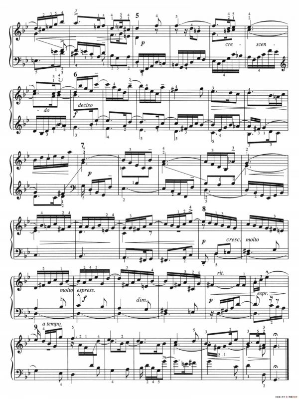 三部创意曲 No.11（人音2000.10首版）