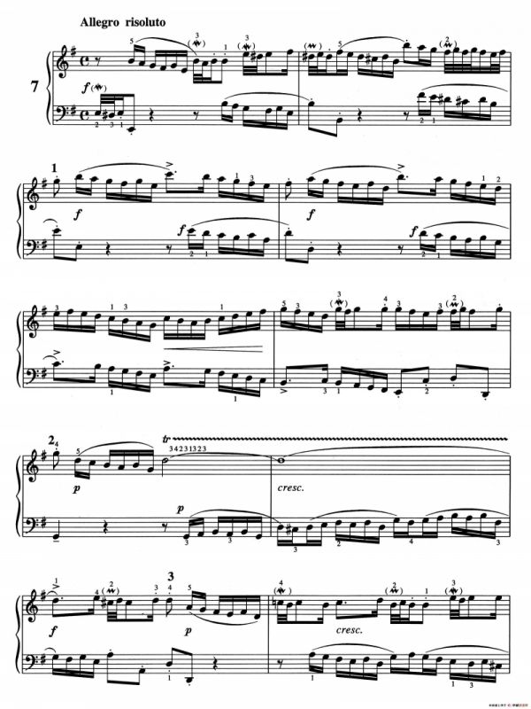 二部创意曲 No.7（人音2000.10首版）