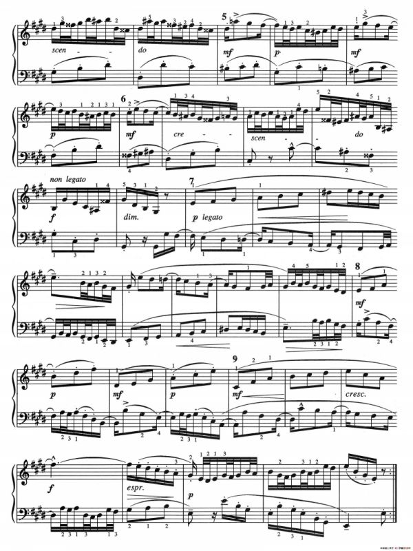 二部创意曲 No.6（人音2000.10首版）