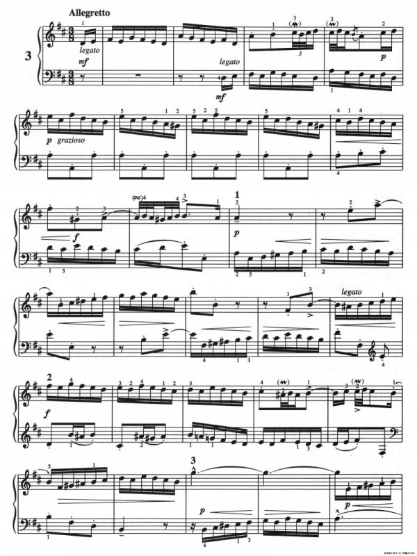 二部创意曲 No.3（人音2000.10首版）