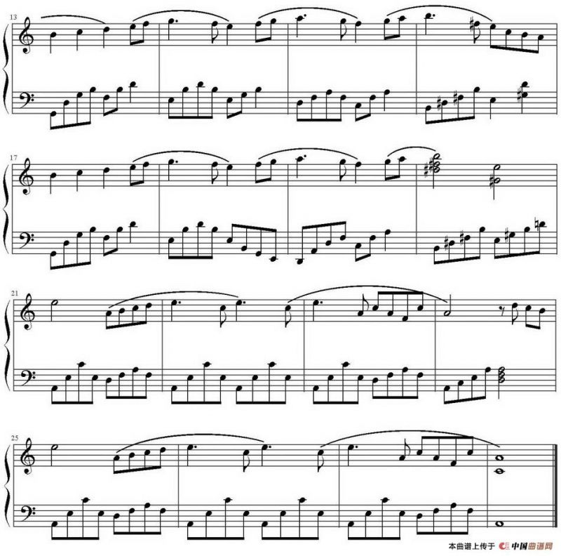 《天鹅湖》主题（zxbhrb制谱版）