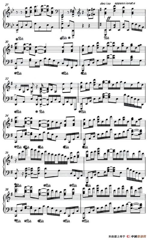 心之焰（选自《楚乔传》）（钢琴改编）