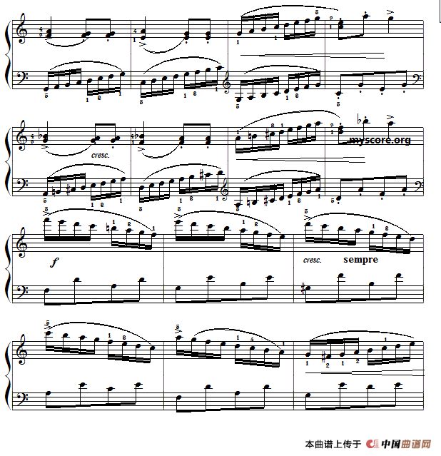 古典钢琴小曲：滑冰的人们