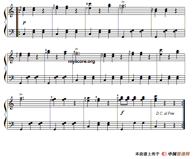 古典钢琴小曲：小小狂欢节