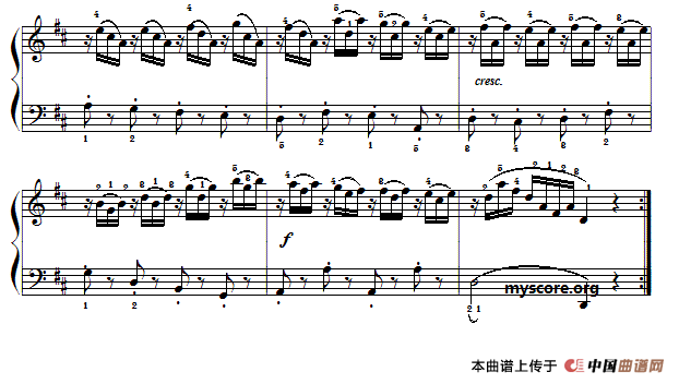 车尔尼599第85首曲谱及练习指导