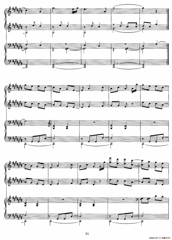 杜鹃花开（四手联弹）