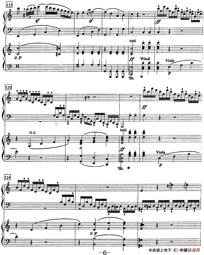 钢琴教程第八级 大型乐曲（C大调第一钢琴协奏曲 Op.15 第一乐章）