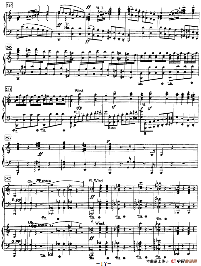 钢琴教程第八级 大型乐曲（C大调第一钢琴协奏曲 Op.15 第一乐章）