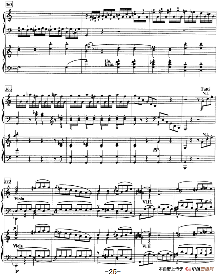 钢琴教程第八级 大型乐曲（C大调第一钢琴协奏曲 Op.15 第一乐章）