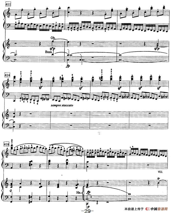 钢琴教程第八级 大型乐曲（C大调第一钢琴协奏曲 Op.15 第一乐章）