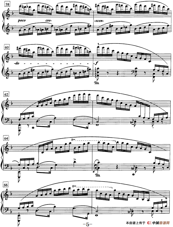 钢琴教程第八级 练习曲（Op.10 No.8）