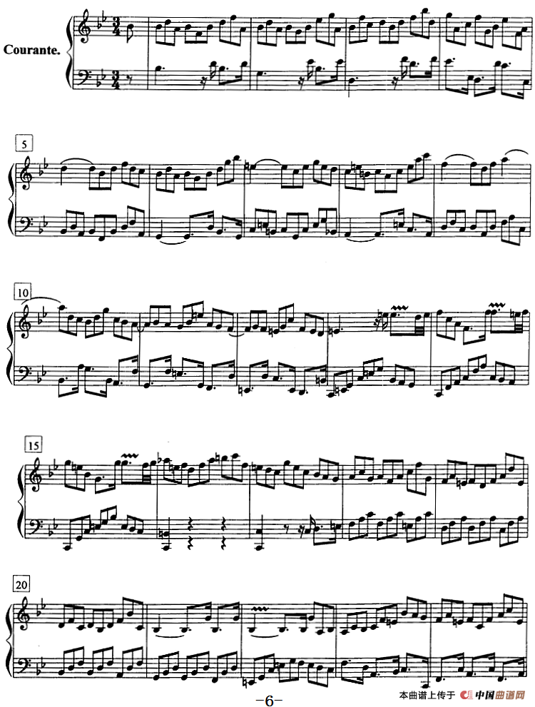 钢琴教程第七级 复调曲 帕蒂塔（第一套）