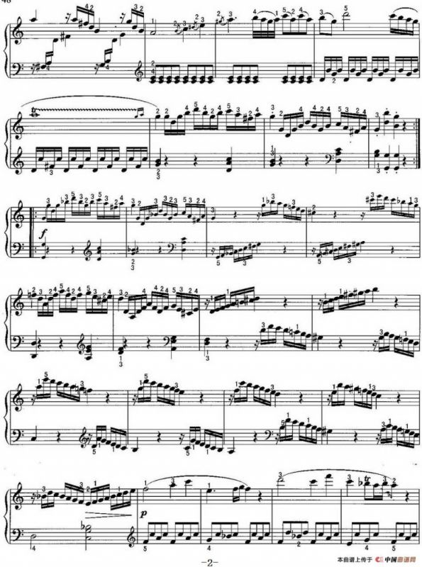 不可不弹的世界钢琴名曲：奏鸣曲（C大调）