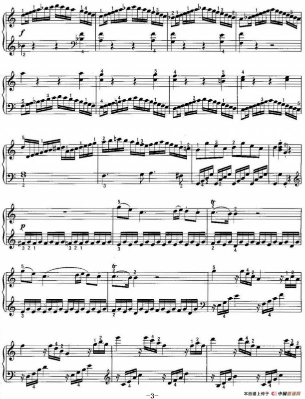 不可不弹的世界钢琴名曲：奏鸣曲（C大调）