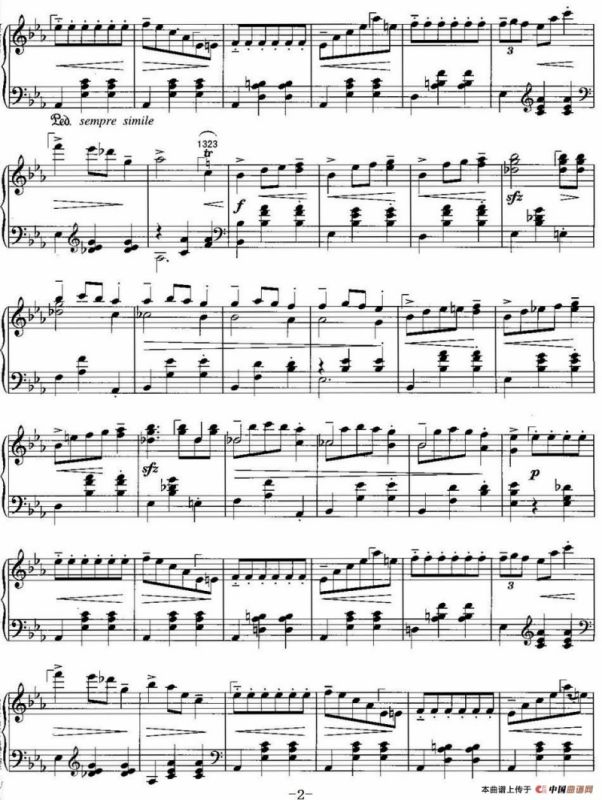 不可不弹的世界钢琴名曲：辉煌的大圆舞曲