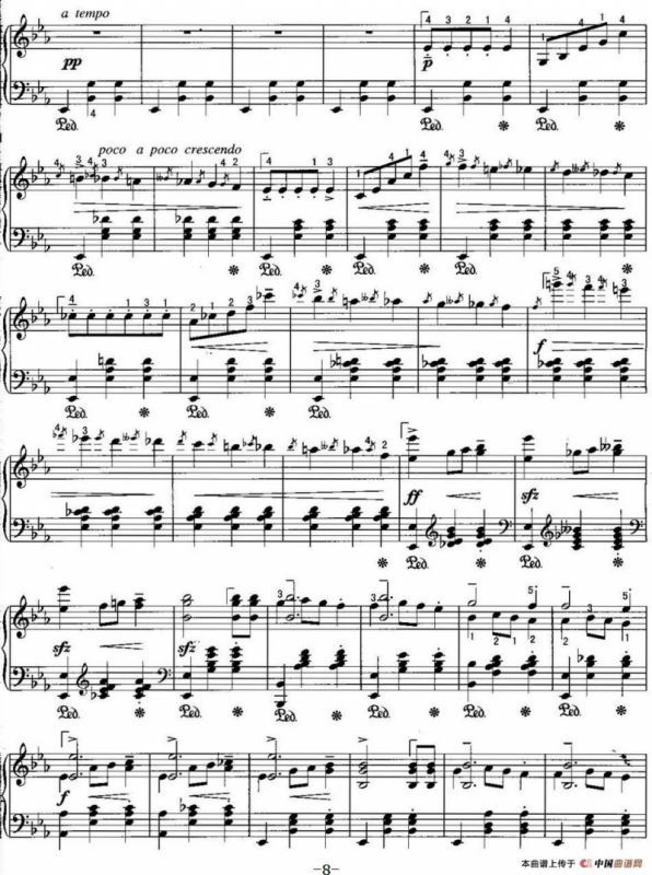 不可不弹的世界钢琴名曲：辉煌的大圆舞曲