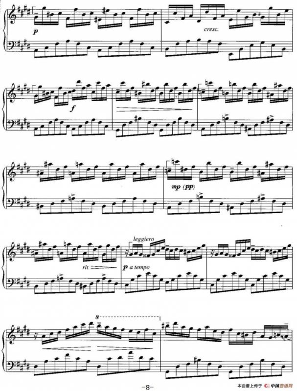 不可不弹的世界钢琴名曲：幻想即兴曲