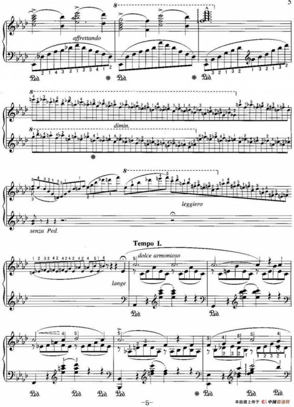 不可不弹的世界钢琴名曲：爱之梦（第3首）