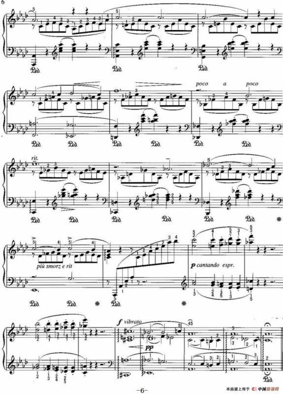 不可不弹的世界钢琴名曲：爱之梦（第3首）