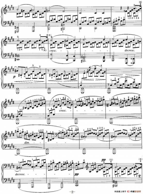 不可不弹的世界钢琴名曲：月光曲