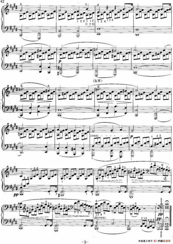 不可不弹的世界钢琴名曲：月光曲