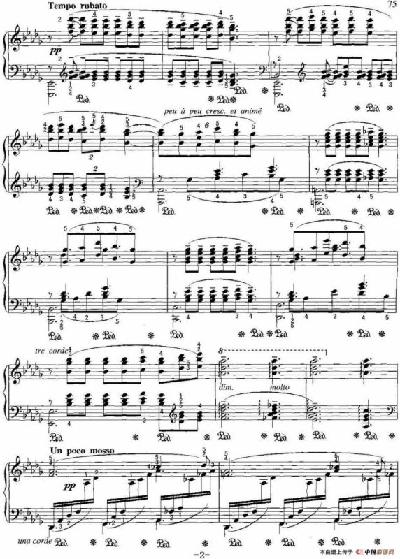 不可不弹的世界钢琴名曲：月光