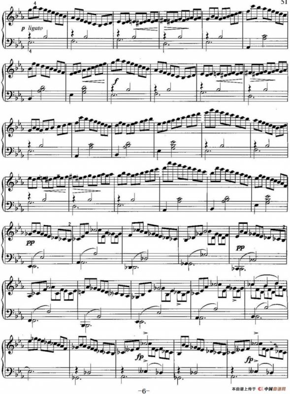 不可不弹的世界钢琴名曲：即兴曲（第2首）