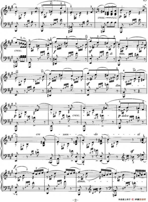 不可不弹的世界钢琴名曲：春之歌