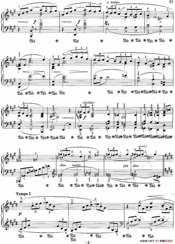 不可不弹的世界钢琴名曲：阿拉伯风格（第1首）