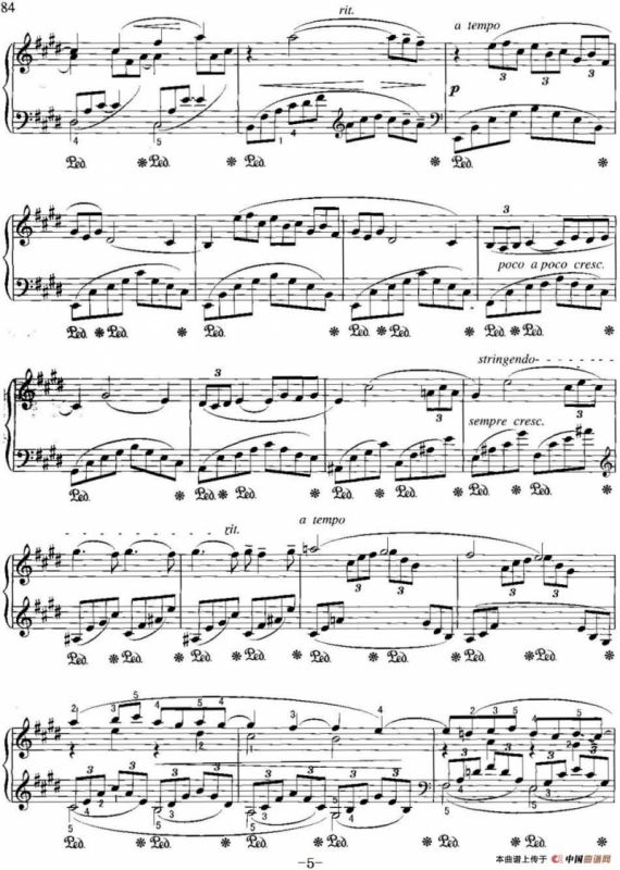 不可不弹的世界钢琴名曲：阿拉伯风格（第1首）