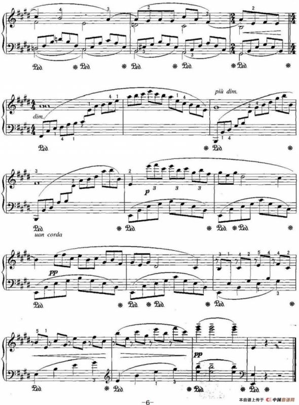 不可不弹的世界钢琴名曲：阿拉伯风格（第1首）