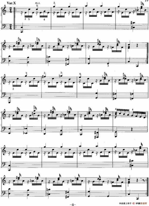 不可不弹的世界钢琴名曲：“星星”变奏曲