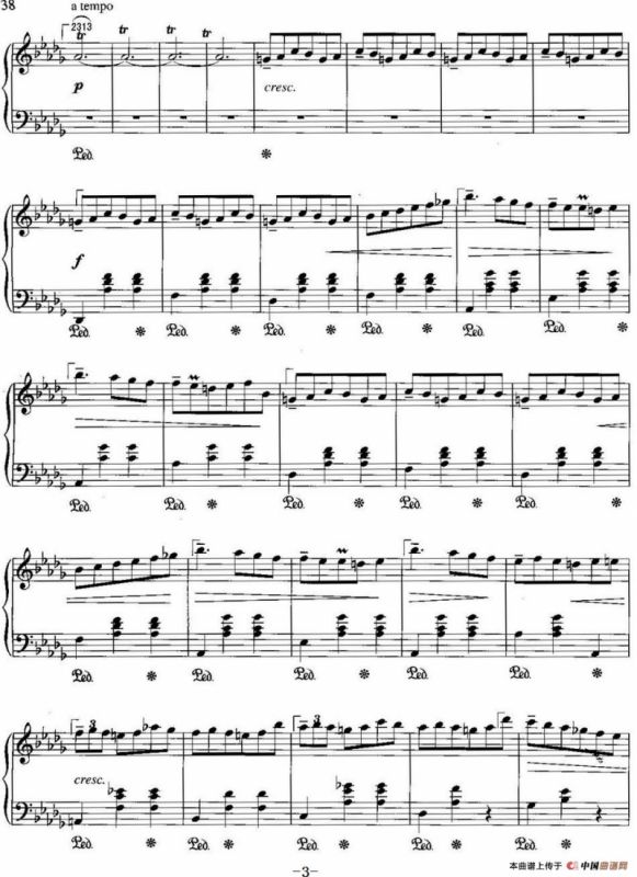 不可不弹的世界钢琴名曲：“小狗”圆舞曲（降D大调）