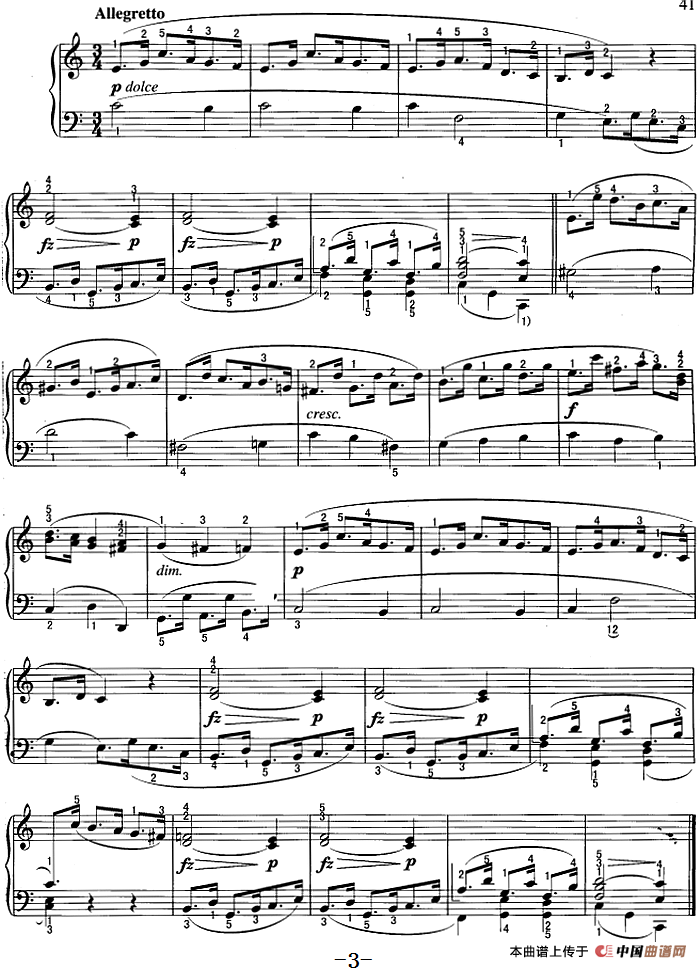 不可不弹的世界钢琴名曲：小奏鸣曲Op.36-2