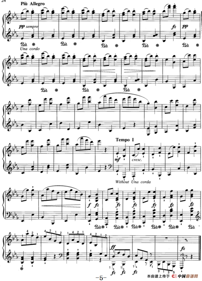 不可不弹的世界钢琴名曲：埃科塞斯舞曲