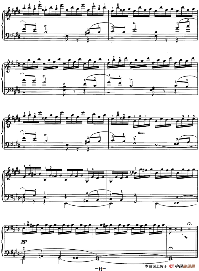 不可不弹的世界钢琴名曲：三驾马车之旅（选自《四季》）