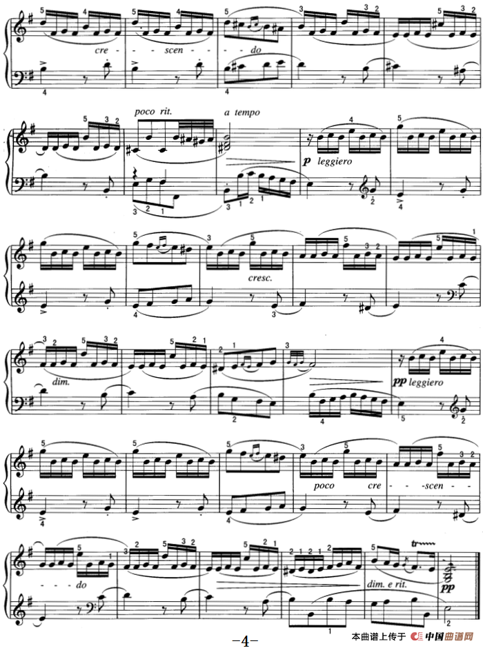 不可不弹的世界钢琴名曲：布谷鸟