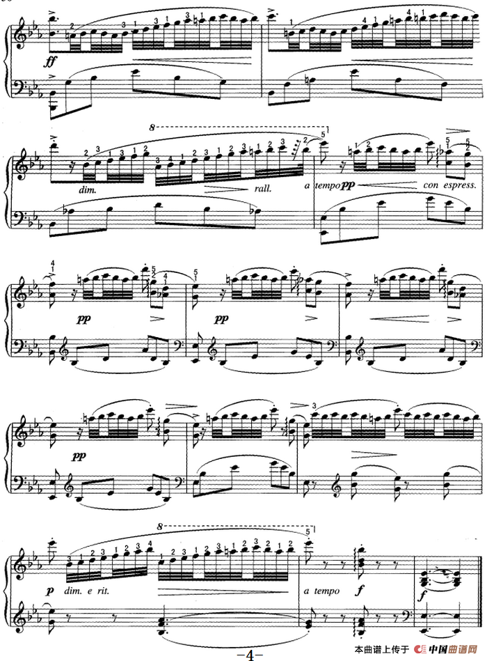 不可不弹的世界钢琴名曲：黄昏鸟鸣