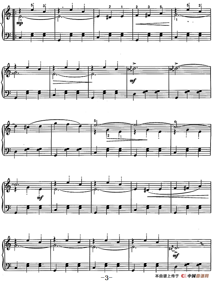 不可不弹的世界钢琴名曲：杜鹃圆舞曲