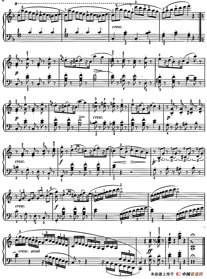 不可不弹的世界钢琴名曲：骑士风格