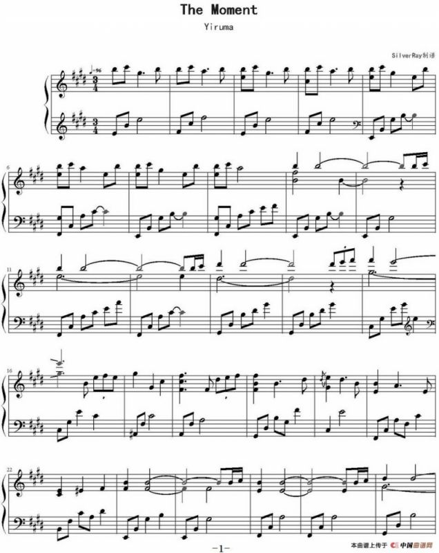The Moment（SilverRay制谱版）