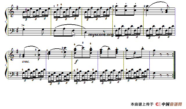 车尔尼599第62首曲谱及练习指导