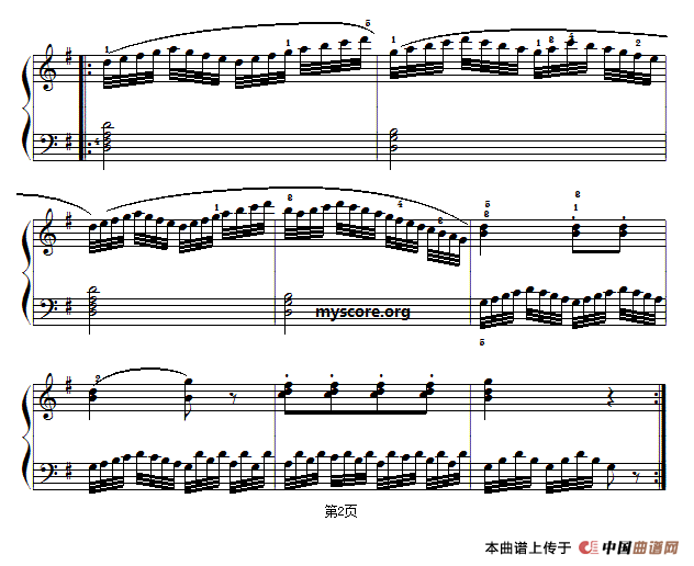车尔尼599第59首曲谱及练习指导