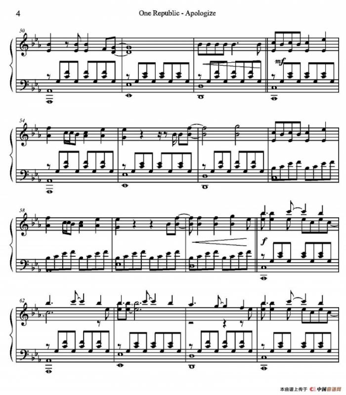 One Republic - Apologize